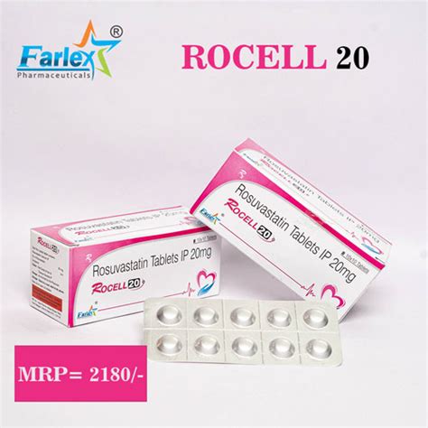 ROCELL-20 TABLETS Farlex Pharmaceuticals Private Limited