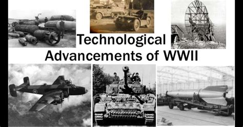 Image result for WWII Technology