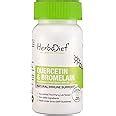 Quercetin with Bromelain 60 Capsules | Balanced Immune Support, Heart ...
