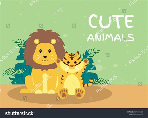 Lion vs Tiger Cartoon 的图像结果