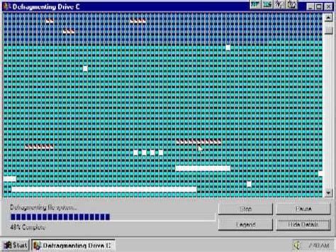 Image result for Windows 95 Defrag