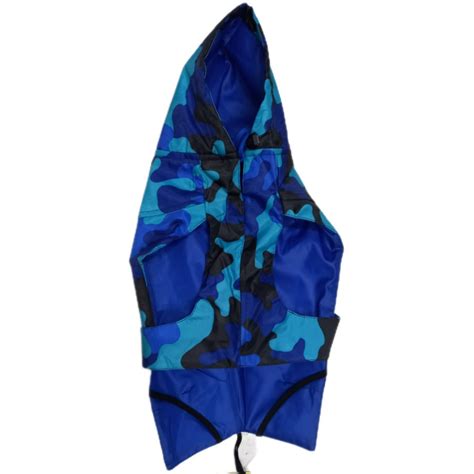 Kennel Printed Color Raincoat - Blue – ShakeHands