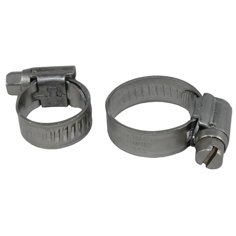 316 SS Mini Solid Band Hose Clamps