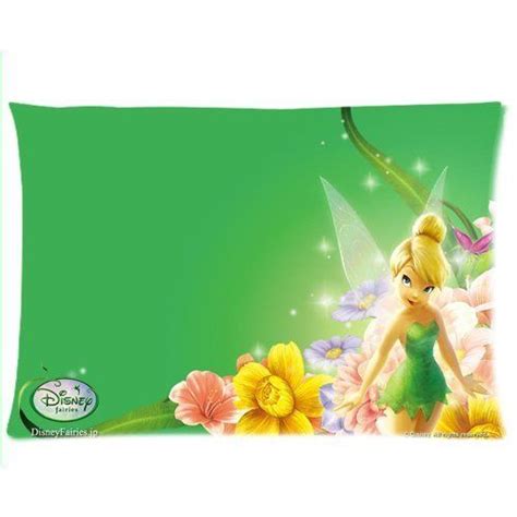 Disney Tinkerbell Fairy Fairies Flowers Pretty Pillowcases Custom ...