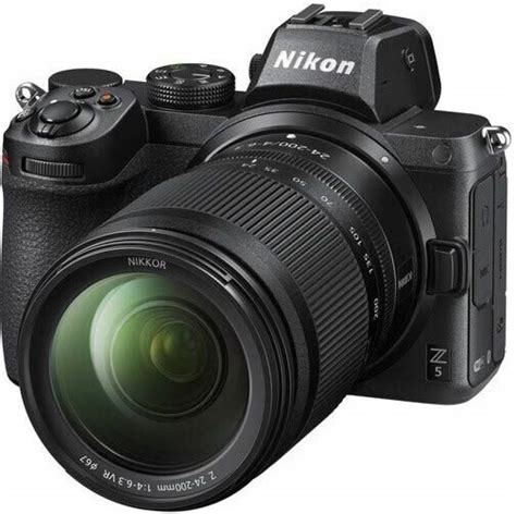 NIKON Z5 Mirrorless Camera 24-200 mm Price in India - Buy NIKON Z5 ...