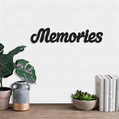 Art Street Memories MDF Plaque Painted Cutout Ready to Hang Home Décor ...