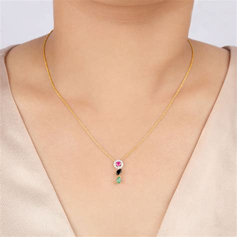 Cascade of Colours Necklace
