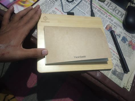 Amazon.in: Buy ViewSonic View-Board Wood Pad Paper Drawing Tablet with ...