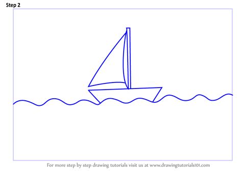 How to Draw a Simple Boat for Kids (Boats for Kids) Step by Step ...
