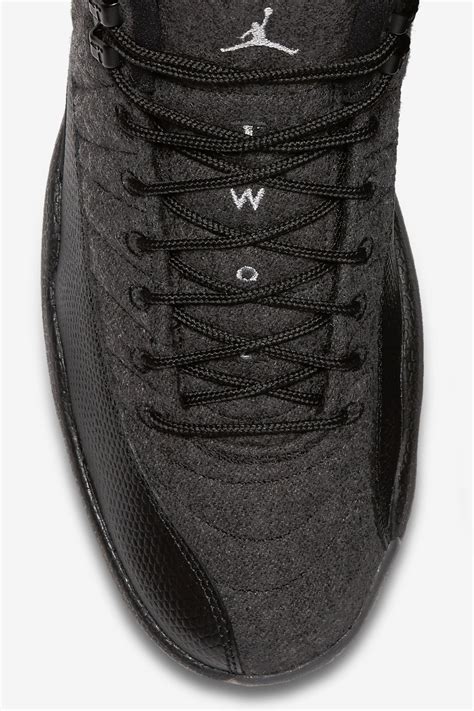 Air Jordan 12 Retro Wool 'Dark Grey & Black' Release Date. Nike⁠+ SNKRS