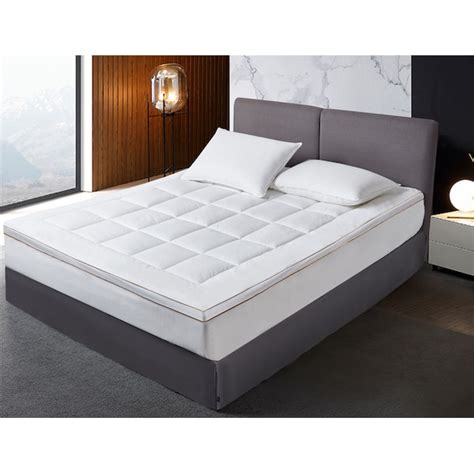 Elle Decor Tencel-Poly Filled Mattress Topper, Queen EL709253 | Zoro