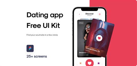 Figma Dating App UI Kit