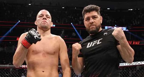 Nick Diaz is unhappy with his younger brother Nate – RingSide24