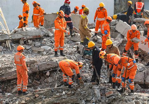 Rescue operations continue after deadly building collapse in Delhi ...