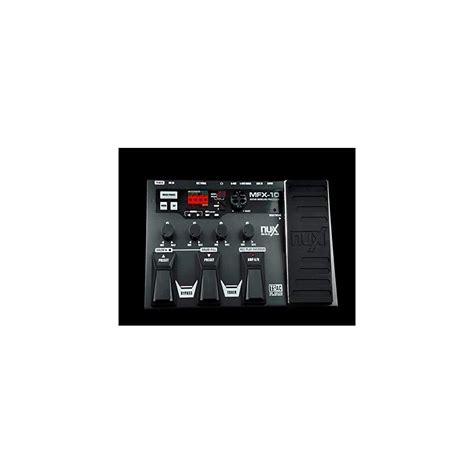 Buy NUX MFX-10 Multi-Effects Processor Guitar Pedal, 55 Effect types ...