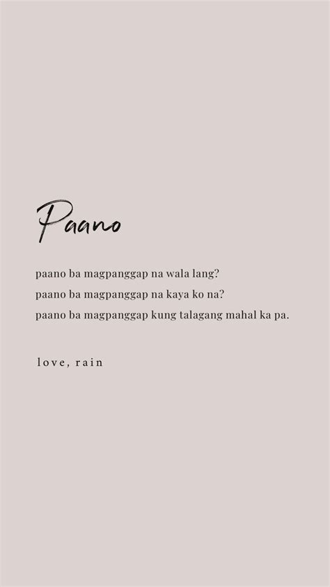 Tagalog Love Quotes