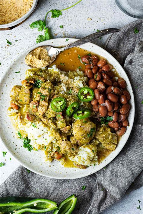 Chicken Chile Verde - Oh Sweet Basil