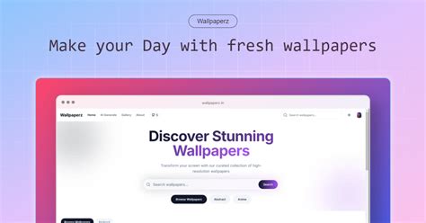 Wallpaperz - Premium HD & 4K Wallpapers