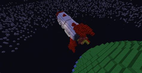Minecraft Redstone Rocket Tutorial 的图像结果