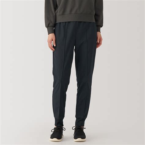 Women's UV protection quick dry Jogger trousers LADY S Black | MUJI