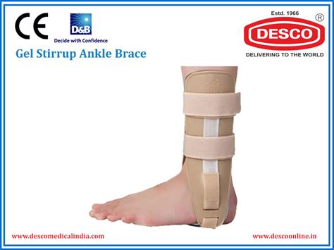 Gel Stirrup Ankle Brace | Manufacturer, Exporter & Supplier | DESCO