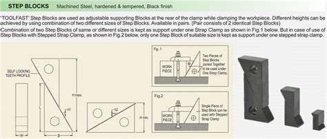 Image result for Step Block and Clamp Design