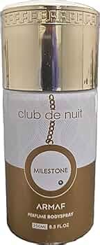 Armaf Club De Nuit Milestone Perfume Body Spray 250ml | Deodorant Body ...