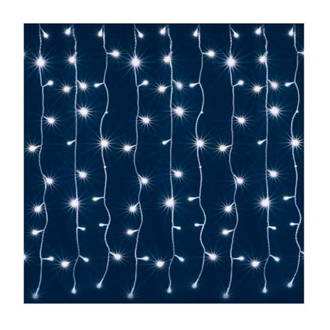 Novogodišnja svetleća zavesa KIN126C/WH | Volim svoj dom