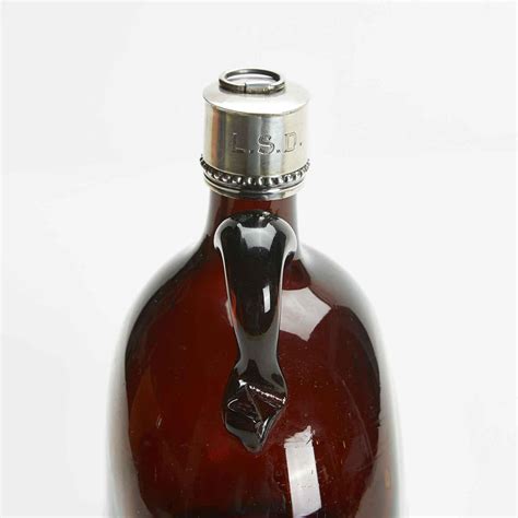 19th Century English Liquor Bottle Case with Chubb Lock and Handle For ...