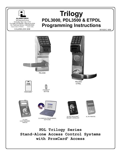 Image result for Alarm Lock T3 Programming