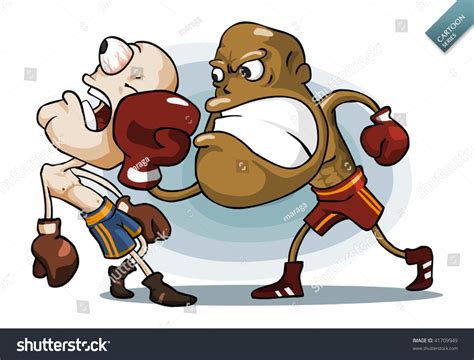 Cartoon Boxing Knockout 的图像结果