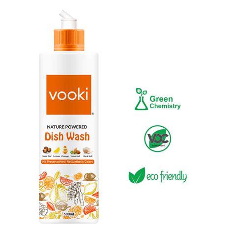 Non-Toxic, Chemical Free Dishwashing Liquid India– vooki.in