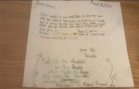 Alabama students write letters to elderly - al.com