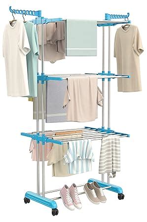 Synergy - Premium Heavy Duty Stainless Steel Clothes Drying Stand/Cloth ...