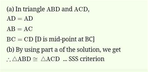 In the adjoining figure ABC is an isosceles triangle with AB = AC and D ...