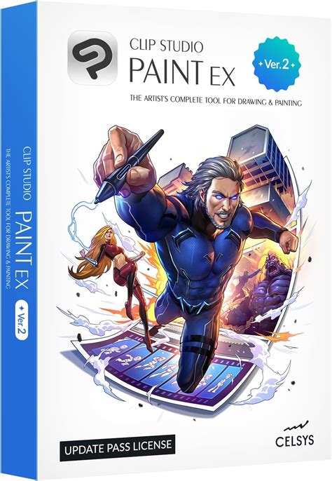 GRAPHIXLY CLIP STUDIO PAINT EX - Version 2 | Annual Update India | Ubuy