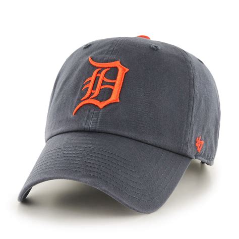 Detroit Tigers 47 Brand Vintage Navy Road Clean Up Adjustable Hat