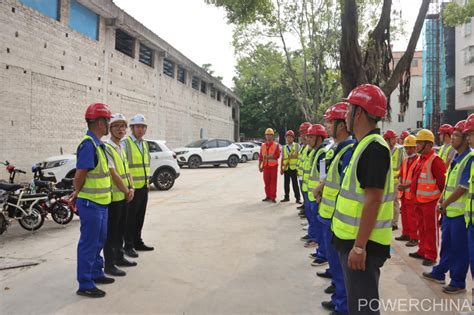 中国水利水电第八工程局有限公司 轨道交通公司 佛山北村水系项目河西社区污水管网工程开工