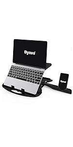 Dyazo Laptop Stand Riser | Ventilated | Portable | Foldable Compatible ...