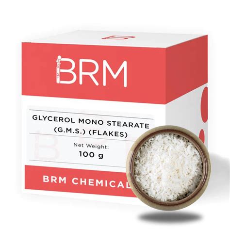 Buy BRM Chemicals Glycerol Mono Stearate (GMS) for Soap Making, Shampoo ...