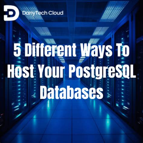 Image result for How to Host PostgreSQL Database