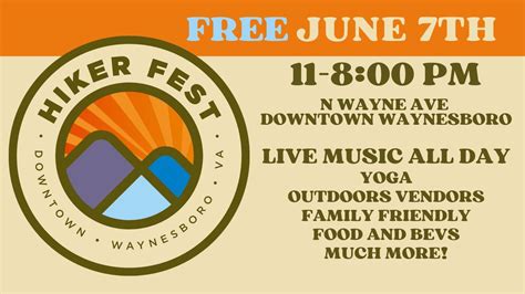 Hiker Fest 25, 503 W Main St, Waynesboro, VA 22980-4546, United States ...