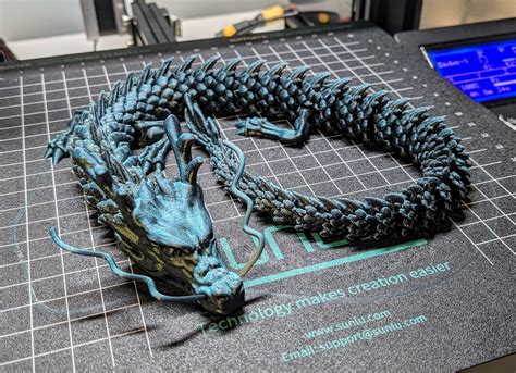 3D printer Articulated Dragon • made with Ender 3・Cults