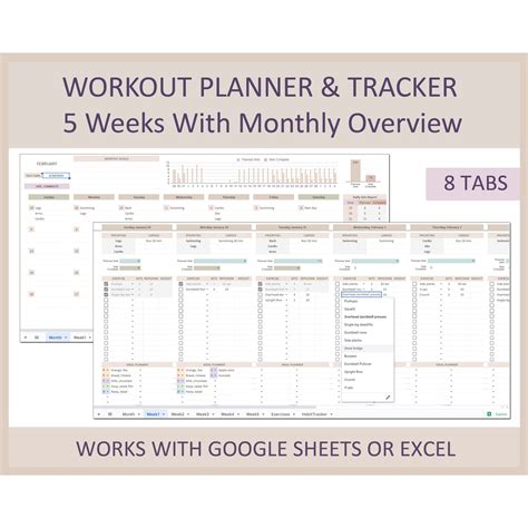Workout Routine Template Excel 的图像结果