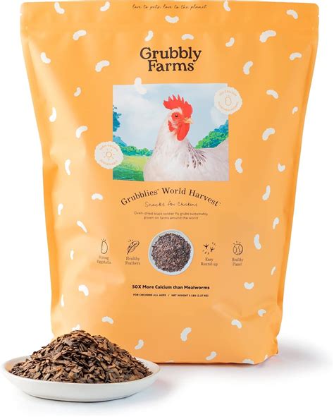 Grubblies - Healthier Than Mealworms for Chickens - India | Ubuy