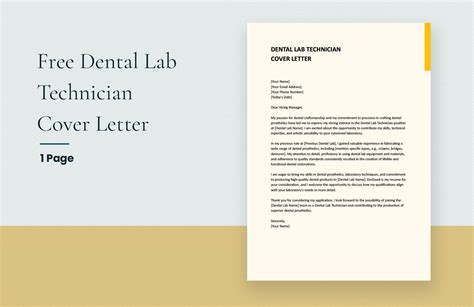 Pharmacy Technician Letter in PDF, Word, Google Docs, Pages - Download | Template.net