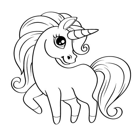 Desenhos de Unicórnio para Colorir | WONDER DAY — Desenhos para colorir para crianças e adultos