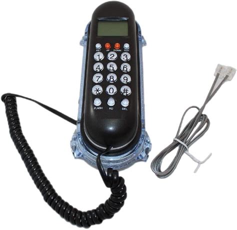 POPLEY Multipurpose Landline Caller ID Phone LCD Indication Button ...