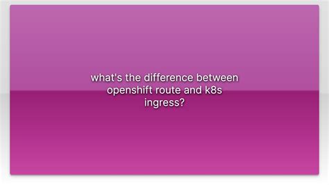 Image result for OpenShift Route